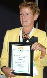 Teri Fifth - 2015 Manager's of Excellence 2015 Florida Communities of Excellence